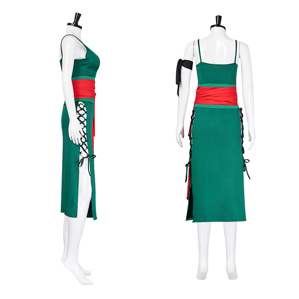 ルール63 コスプレ衣装：女性ゾロワノ国衣装 - タイムスキ - Anime Zoro Cosplay Female のレビューと価格