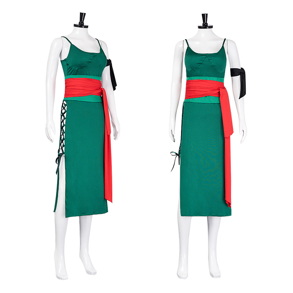 ルール63 コスプレ衣装：女性ゾロワノ国衣装 - タイムスキ - Anime Zoro Cosplay Female のレビューと価格