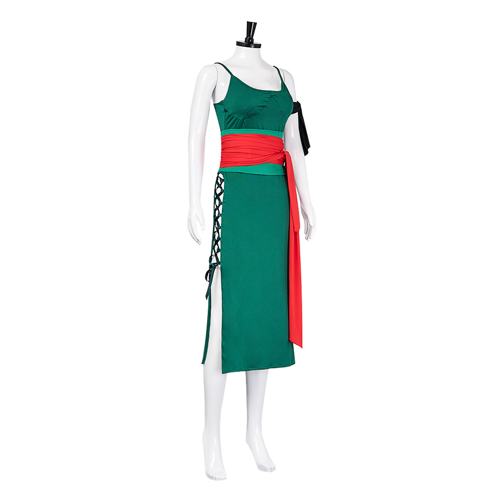 ルール63 コスプレ衣装：女性ゾロワノ国衣装 - タイムスキ - Anime Zoro Cosplay Female のレビューと価格