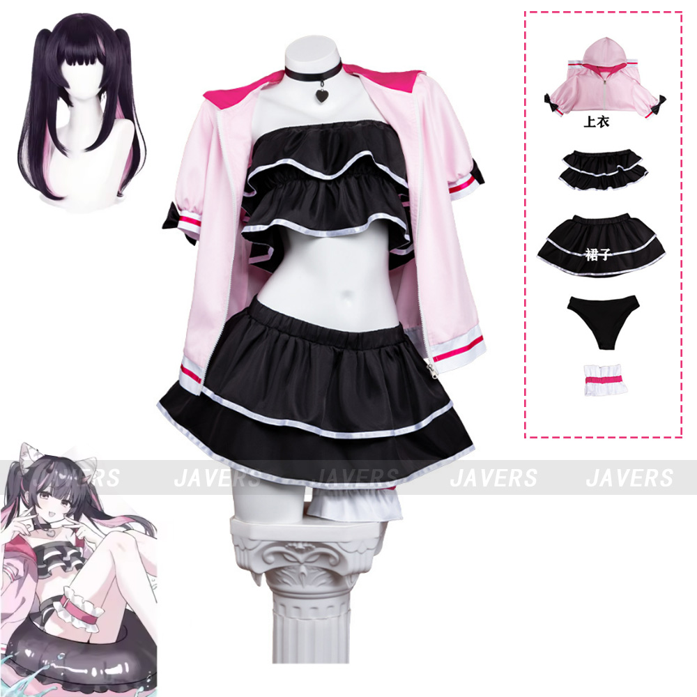 女性のセクシーなビーチビキニスーツアニメカグヤ小松沢ノイコス - Anime Cosplay Bikini のレビューと価格