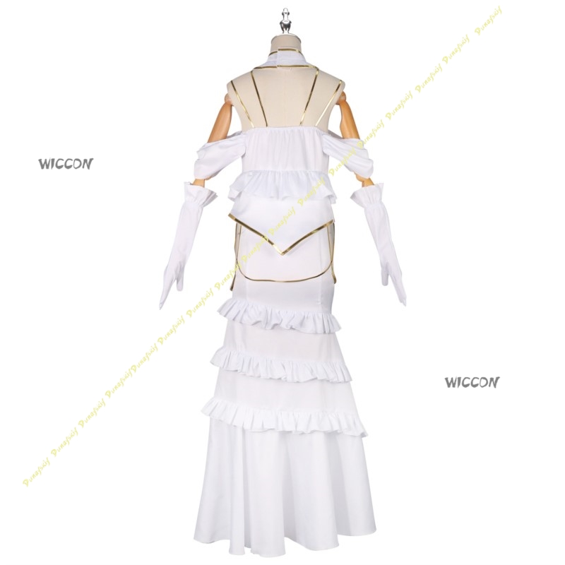 コスプレ衣装アニメオーバーアルベドガールズドレスウィッグロー - Anime Cosplay Albedo のレビューと価格