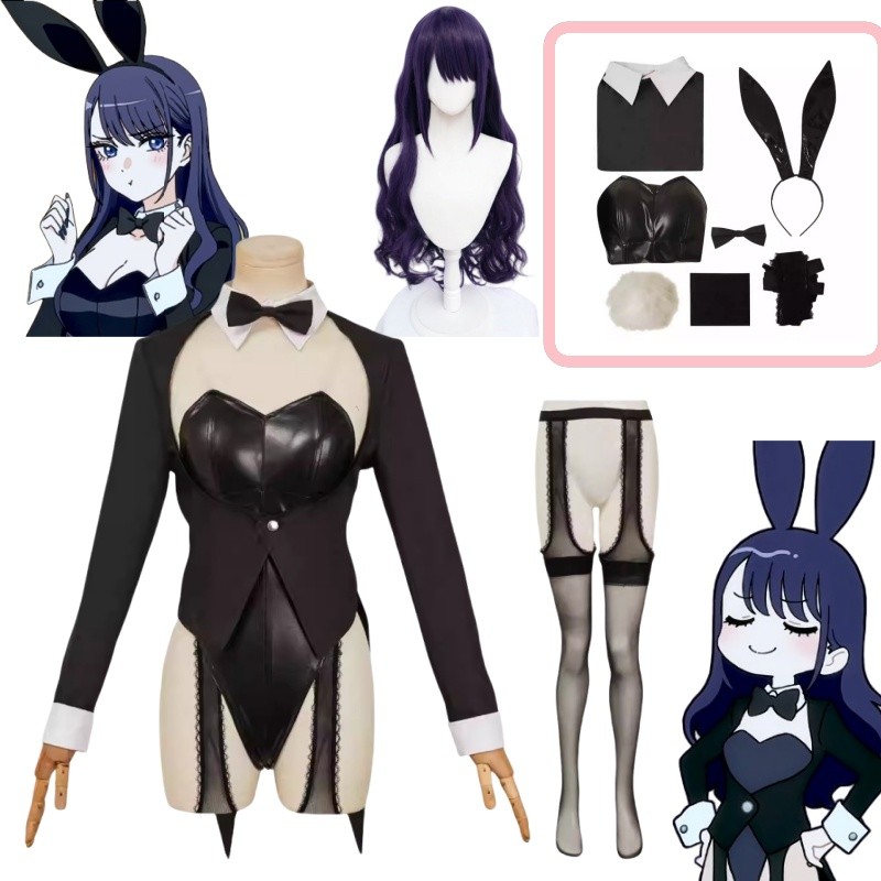 マリン・キタガワ コスプレ セクシーなバニーガール レザー  - Kitagawa Anime Cosplay のレビューと価格